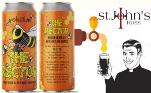 The Rector on tap at Creekside Pizza & Taproom The Rector Ale release party by Absolution Brewing at Creekside Pizza & Taproom